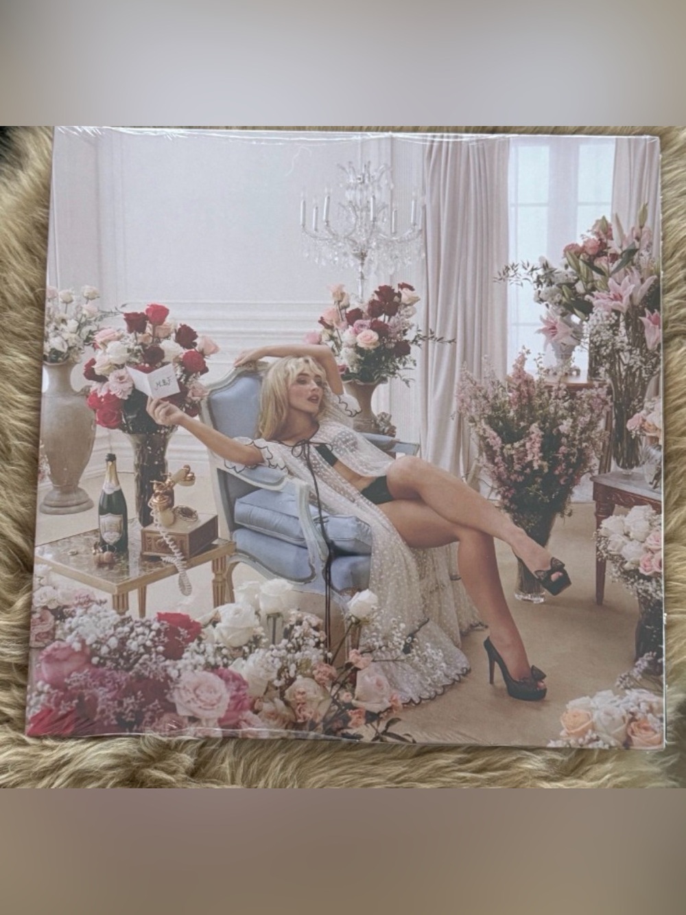SEALED Sabrina Carpenter Alternate Cover Vinyl Man’s Best Friend Dusty Rose